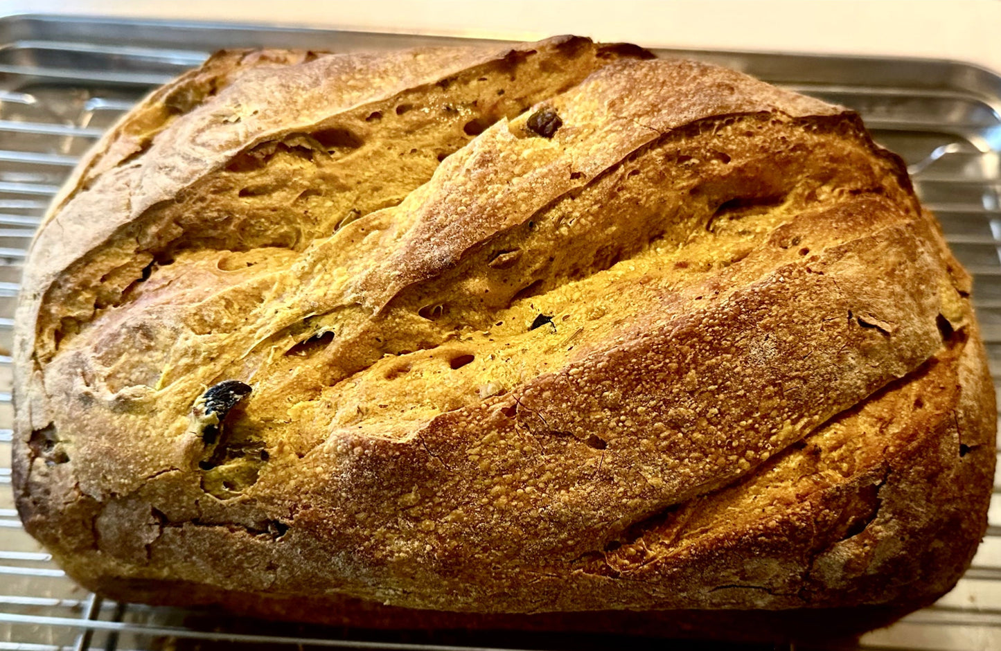 Turmeric & Olive Sourdough