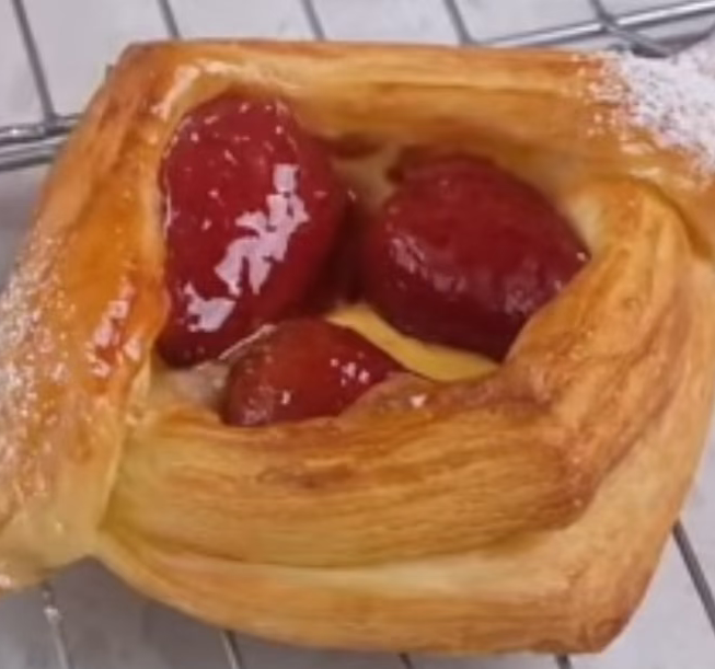Strawberry Danish